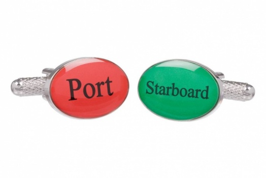 Port and Starboard Cufflinks